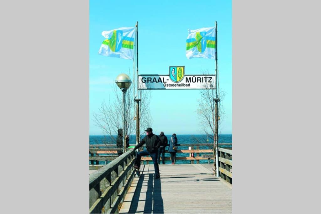 Ostsee-Ferienwohnung Uhlnuest Graal-Mueritz Gelbensande Extérieur photo